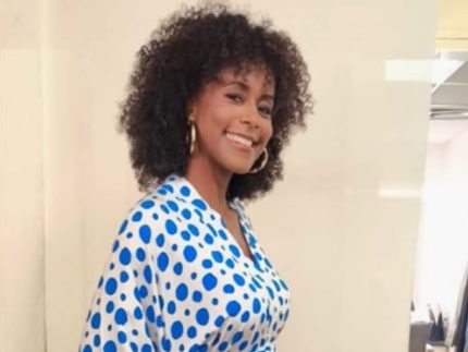 Maju Coutinho mostra como esta a barriguinha de gravida durante