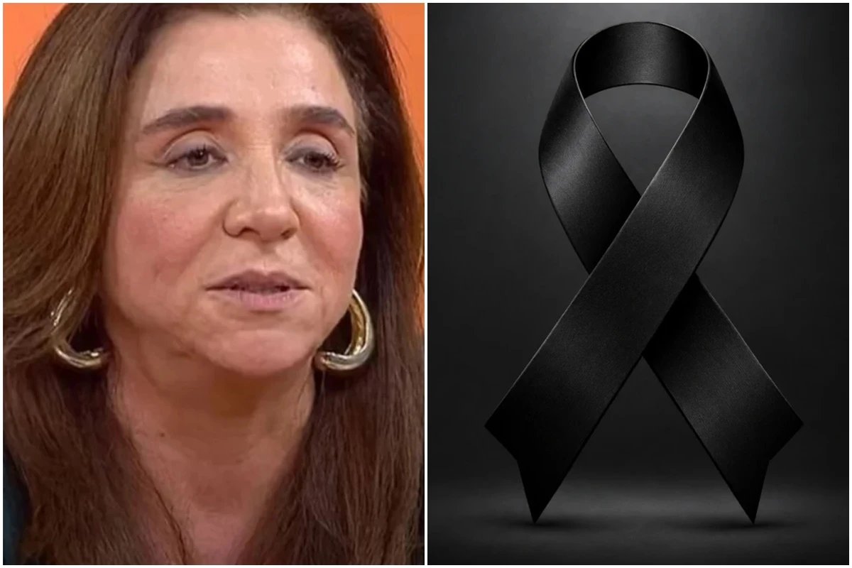 Marisa Orth e abalada pelo luto e se manifesta em