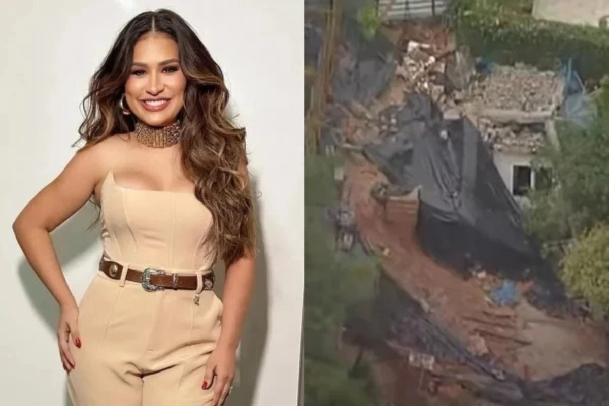 Muro em propriedade de Simone Mendes desaba e gera processo