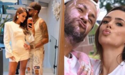 Neymar Jr e Bruna Biancardi anunciam nome da terceira filha