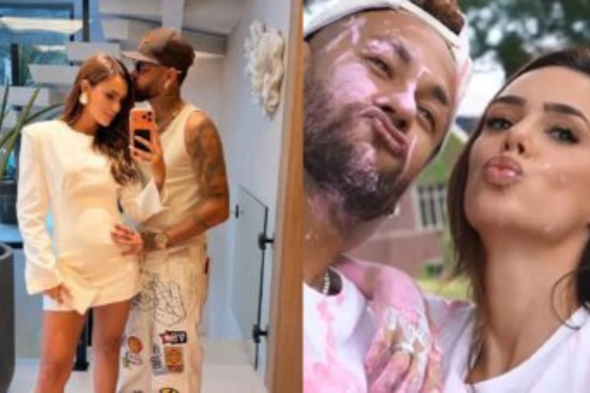 Neymar Jr e Bruna Biancardi anunciam nome da terceira filha