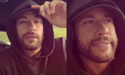 Neymar quebra o silencio apos confusao com torcida do Atletico MG