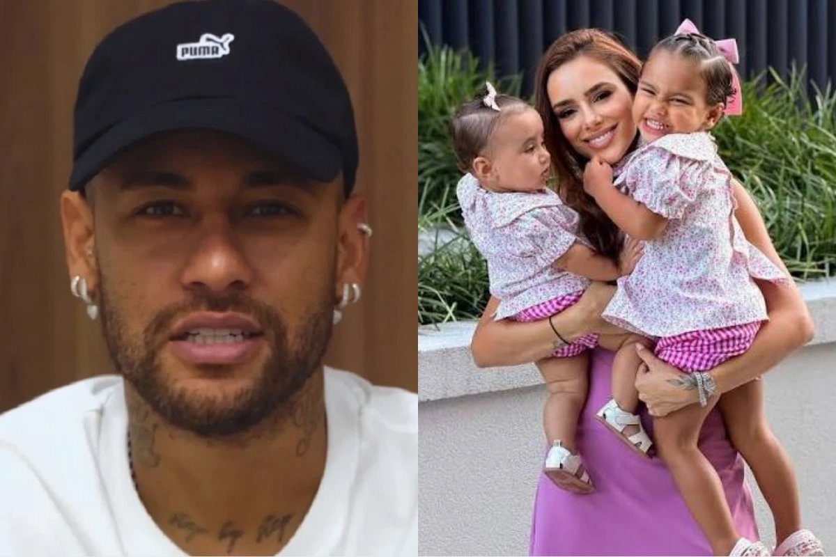Neymar revela nome da filha que tambem comecara com a