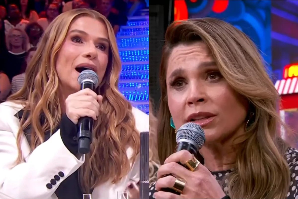 No Domingao Ingrid Guimaraes rebate Flavia Alessandra e da ‘chega