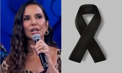 No Domingao Ivete Sangalo revela estar de luto ‘tive uma