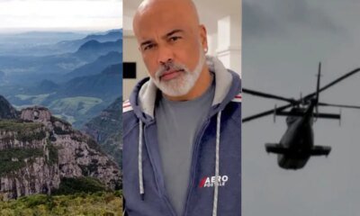 No segundo dia de buscas pelo helicoptero com Rick noticia
