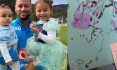 Nome da filha de Neymar mantem tradicao adotada pelo jogador