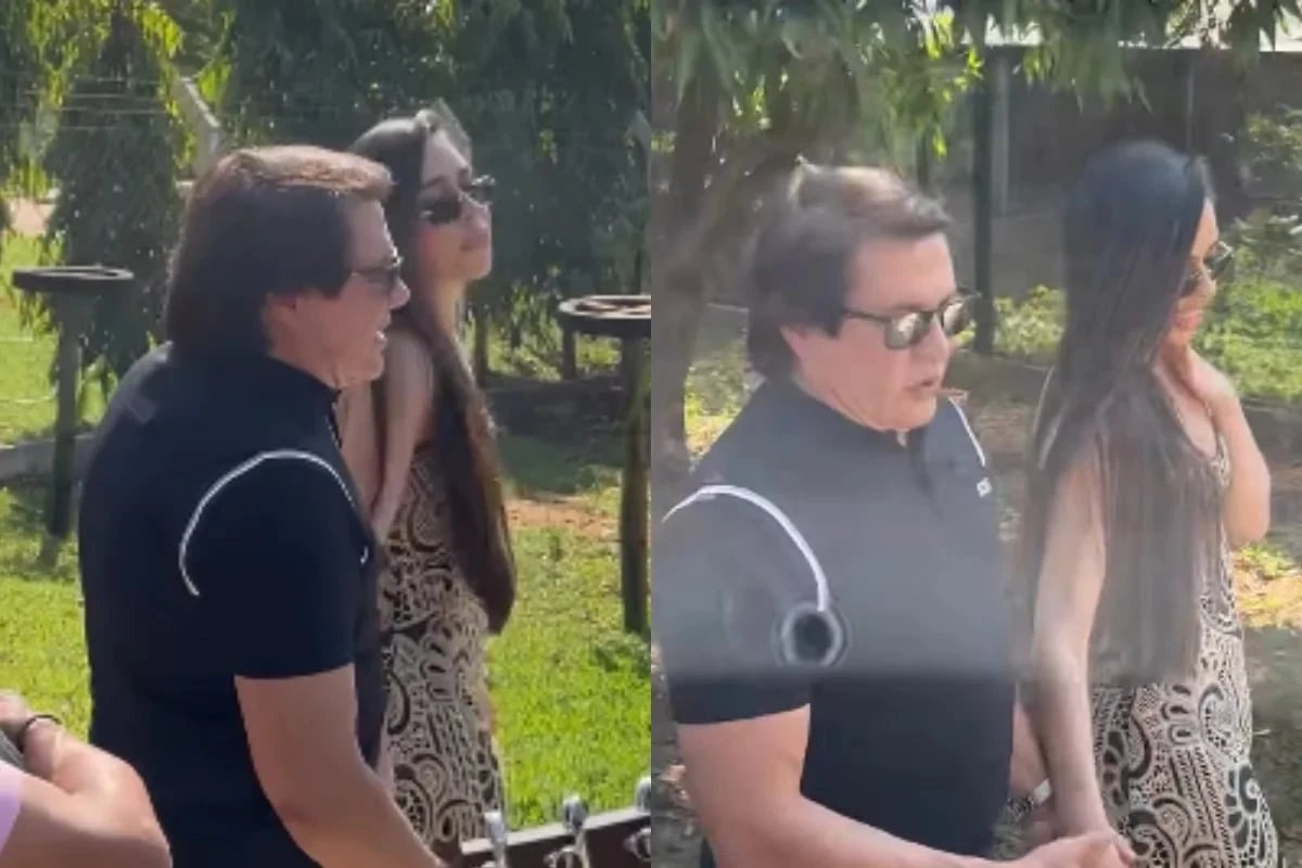 Nova namorada de Giovani nao se cala em meio a