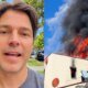 O fogo transformou tudo num inferno tragedia comove amigos e