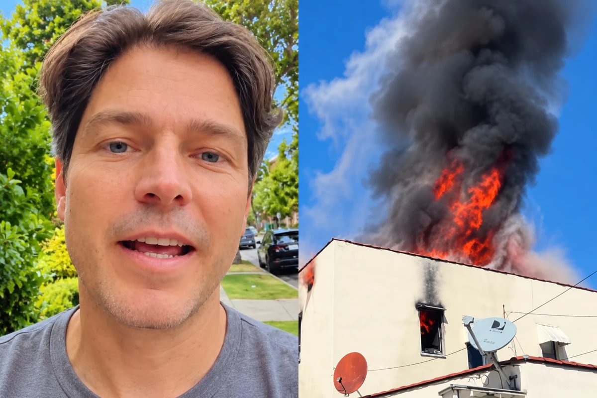 O fogo transformou tudo num inferno tragedia comove amigos e