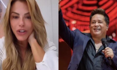 Orgulhosa Poliana Rocha comemora mudanca de Leonardo 21 dias sem…