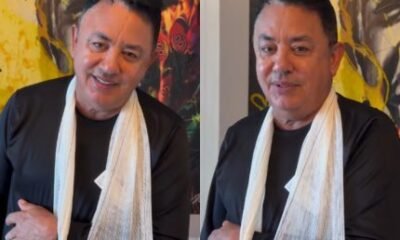 Pai de Cristiano Araujo e atropelado e prensado pela propria