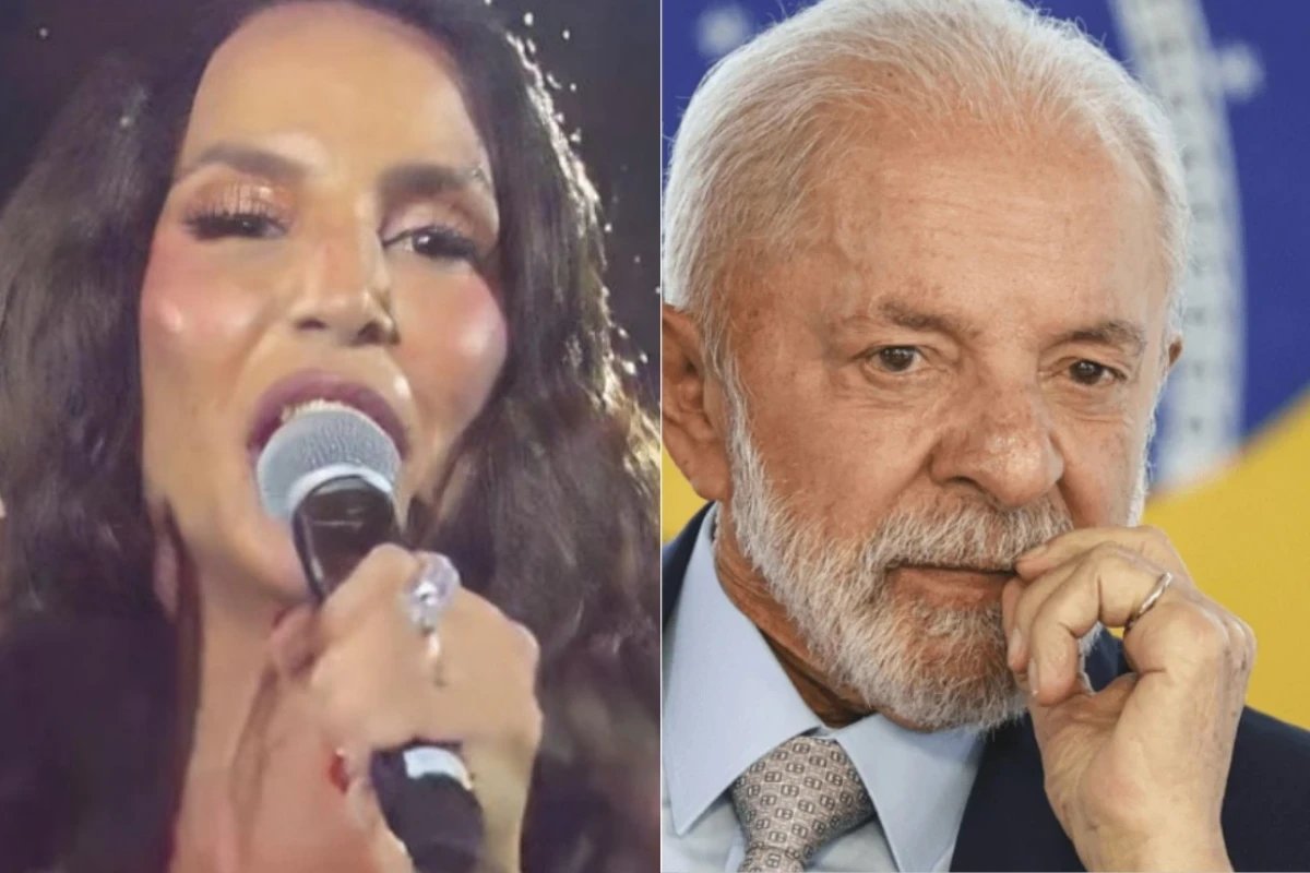Plateia grita nome de Lula durante show e Ivete Sangalo