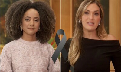 Sem Patricia Poeta apresentadoras do Encontro dao triste noticia ao