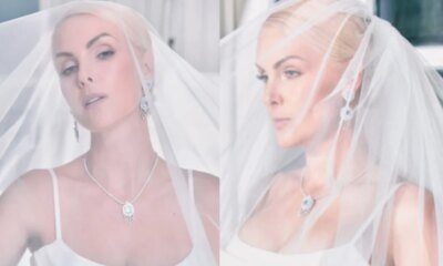 Vestido de noiva de Ana Hickmann rouba a cena em