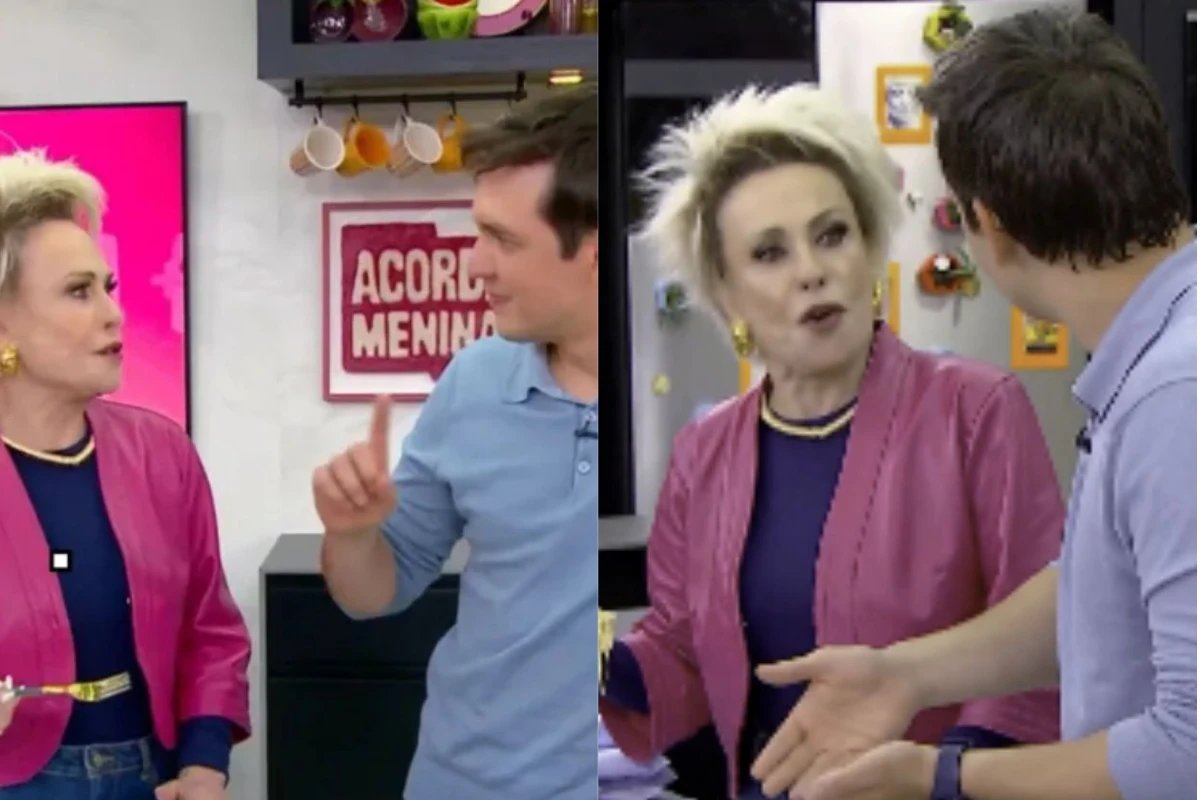 Video Ana Maria Braga perde a paciencia com Alessandro Jodar