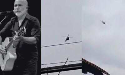 Video Globo divulga imagens dos momentos finais do voo que
