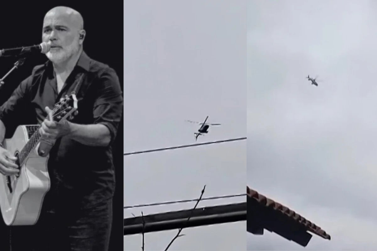 Video Globo divulga imagens dos momentos finais do voo que