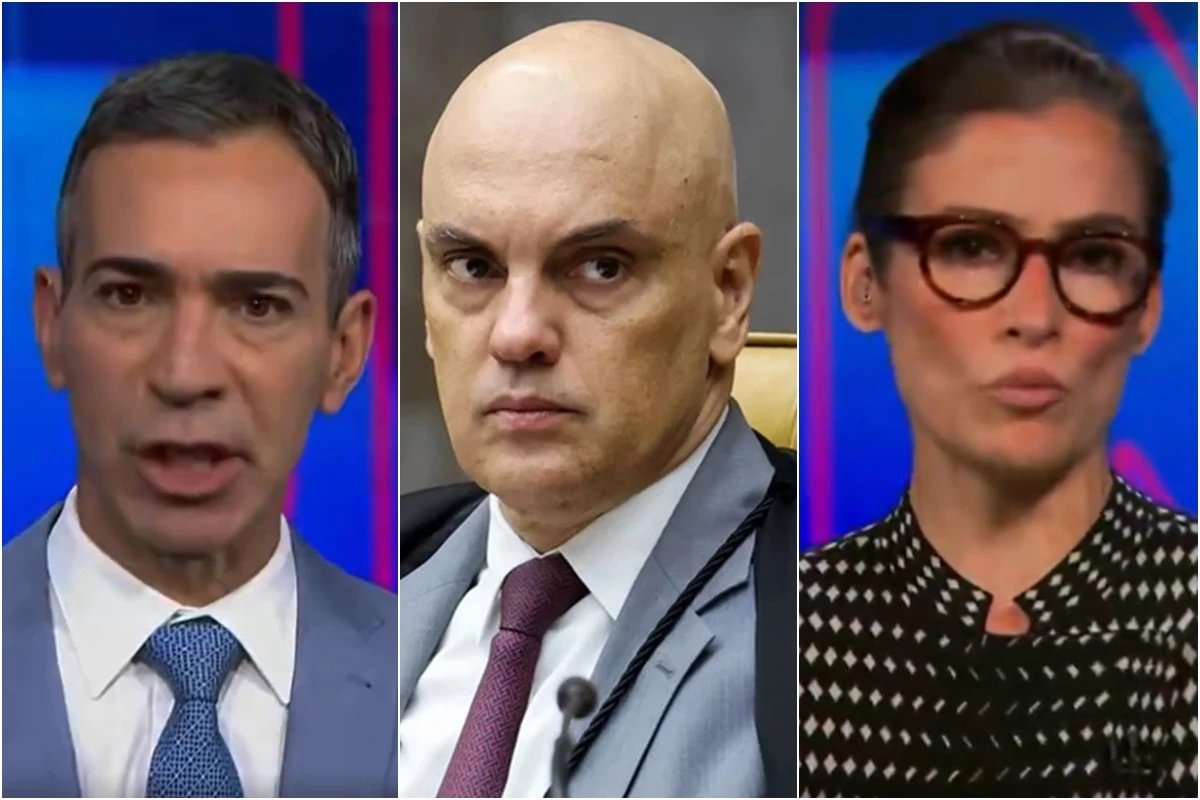 Video – Cesar Tralli e Renata fazem abertura historica no