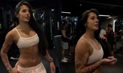 Ana Castela agita web ao postar foto exibindo corpo sarado