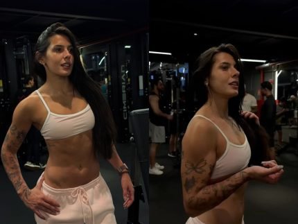 Ana Castela agita web ao postar foto exibindo corpo sarado