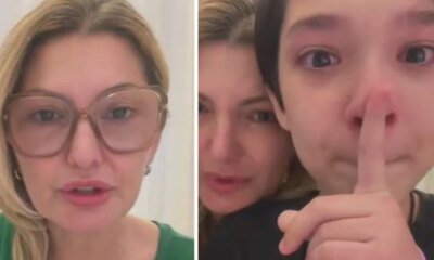 Antonia Fontenelle questiona resultado das eleicoes e mostra filho chorando