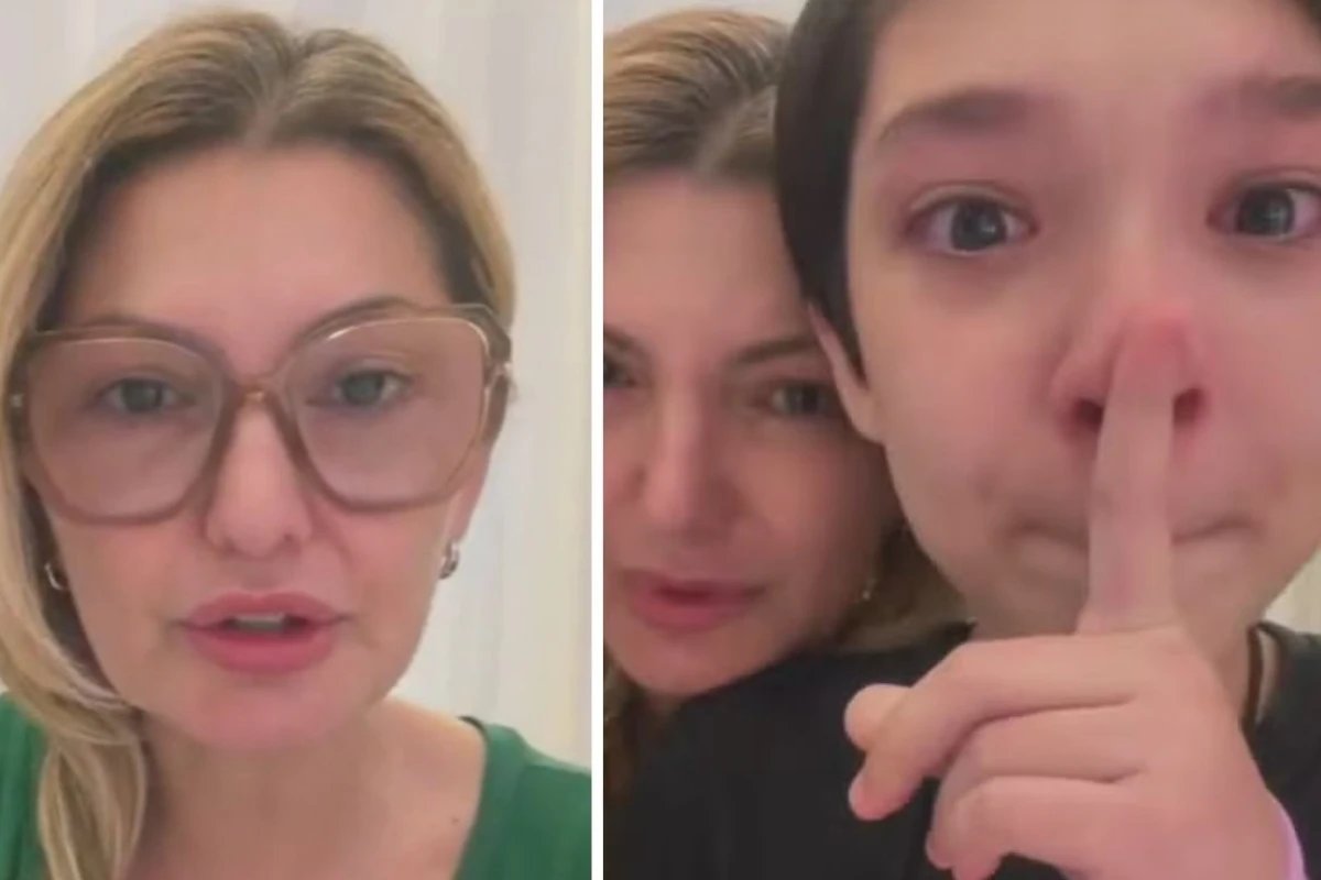 Antonia Fontenelle questiona resultado das eleicoes e mostra filho chorando