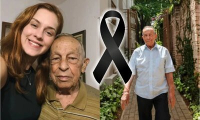 Apos o falecimento do avo de Sophia Abrahao a atriz