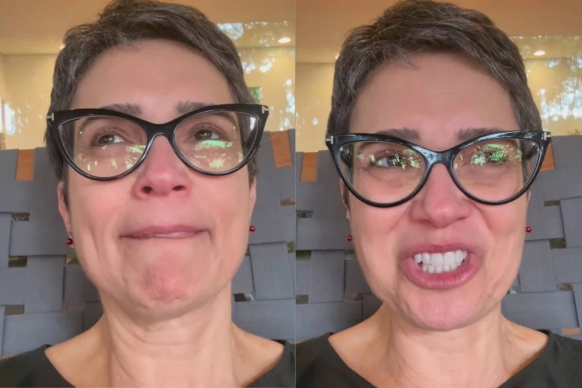 Apos resultado das eleicoes Sandra Annenberg chora e desabafa ‘Espero
