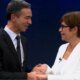Atitude de Tralli e Renata ao vivo na Globo apos