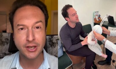 Eduardo Ribeiro vem a publico e revela diagnostico do filho