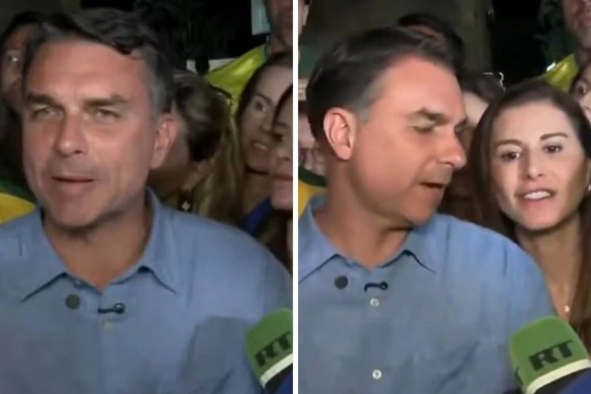 Fernanda Bolsonaro faz pergunta inesperada durante pronunciamento e Flavio reage