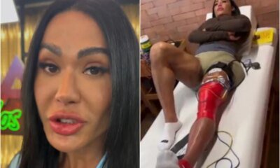 Gracyanne diz se vai deixar a Danca dos Famosos apos