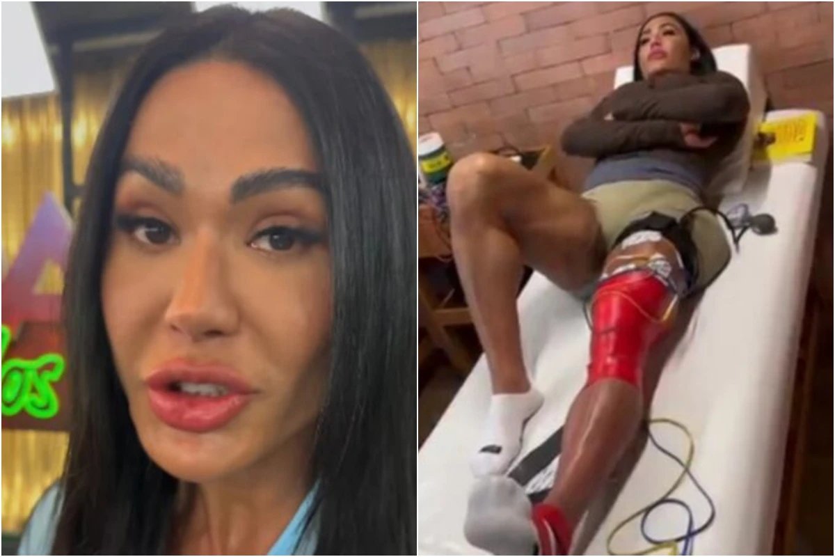 Gracyanne diz se vai deixar a Danca dos Famosos apos