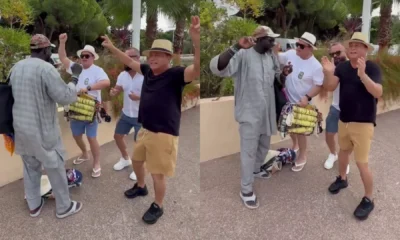 Leonardo danca com ambulantes na Franca em role aleatorio.webp