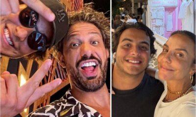 Namorado de Ivete Sangalo parabeniza o filho da cantora Marcelo