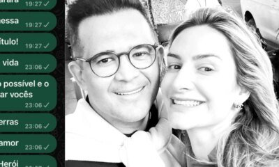 Viuva revela ultimas mensagens que enviou a Bruno Avelar apos