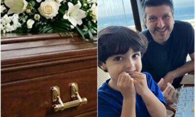‘Foi otimo voar com voce papai em velorio Lito recebe